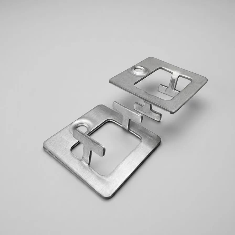 "T" Metal Bağlantı Klipsi - Küçük 3